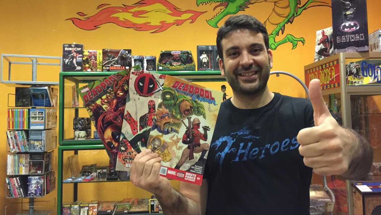 Salva Espín, el ilustrador murciano que dibuja para Marvel