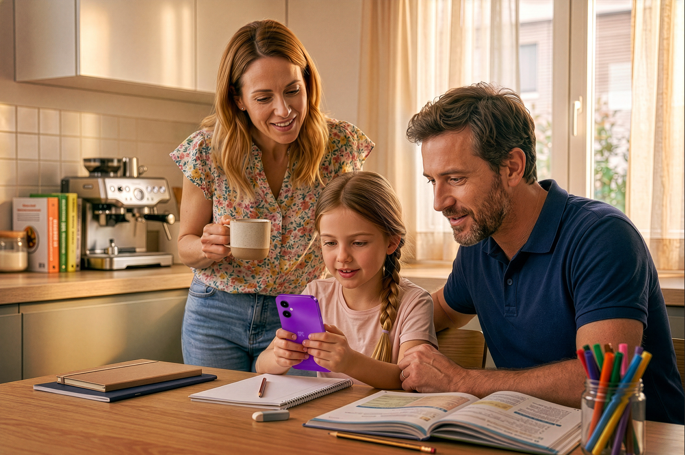 SPC apresenta um guia por idades para ajudar as famílias a utilizar a tecnologia durante o verão, com recomendações de especialistas