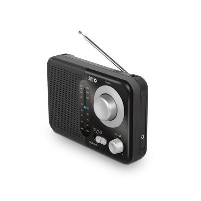 La radio de siempre, fácil y portátil