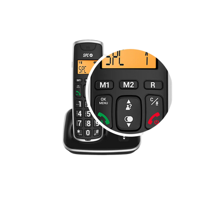 Chamadas rápidas para contactos importantes com as suas 2 memórias directas