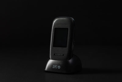 Sempre à vista e carregado com a sua base