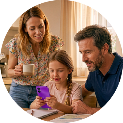 Móvil evolutivo para niños