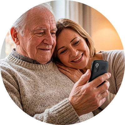 Telemóvel 4G concebido para seniores