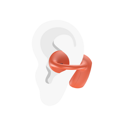 Conforto prolongado sem pressão no ouvido