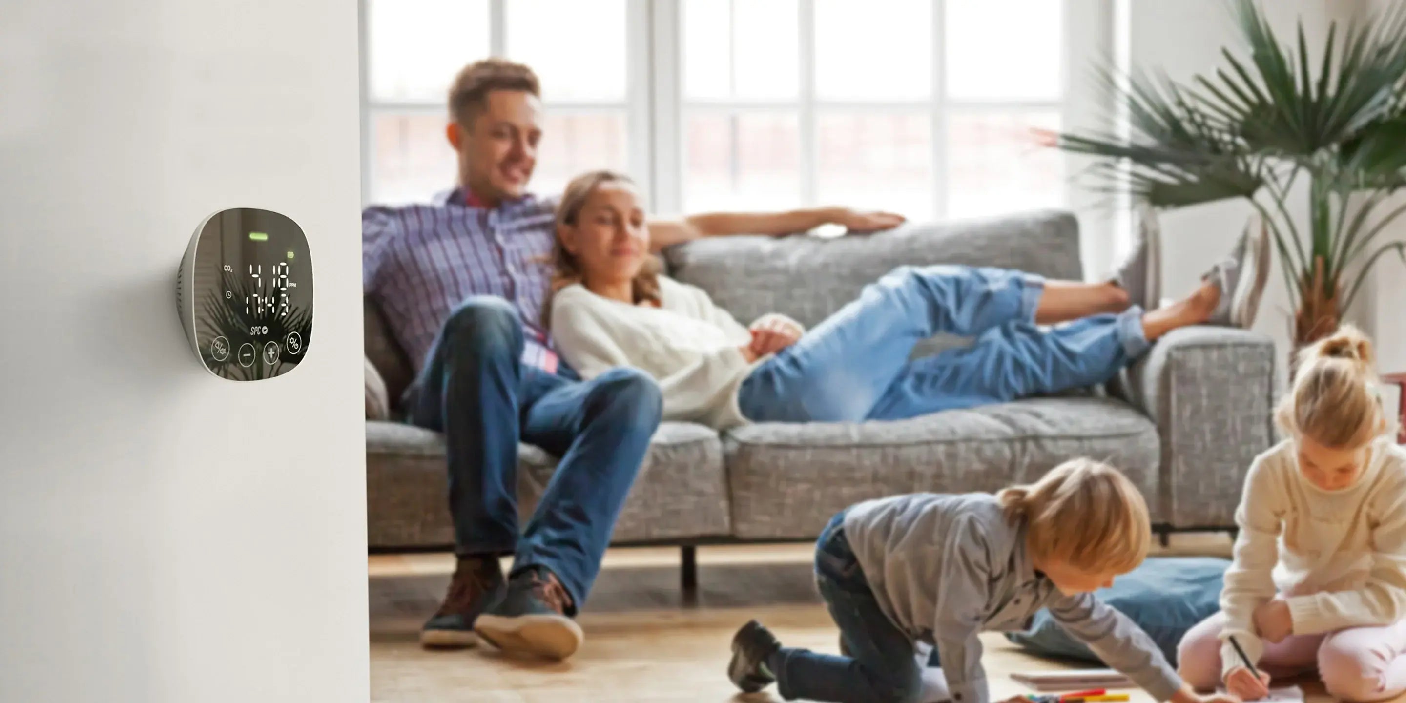 SPC CO2 AIR QUALITY MONITOR