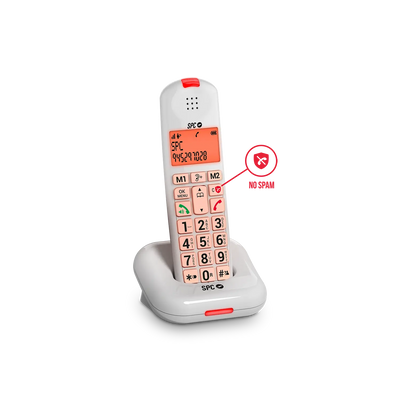 Ecrã e teclas retroiluminadas para chamar e ver quem está a ligar