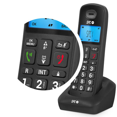 10 melodias de toque, 6 níveis de volume e 5 no auscultador.