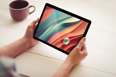 Pantalla con colores puros y vibrantes