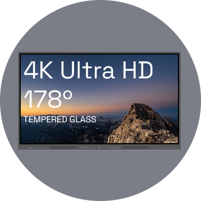 Panel IPS Ultra 4K UHD con máxima visibilidad