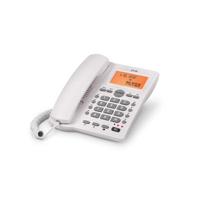 Ecrã iluminado para ver quem chama, mesmo durante a noite.