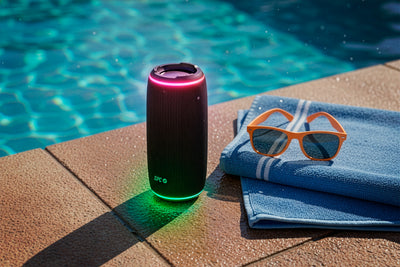 Resistente à água IPX6 para uso interior e exterior