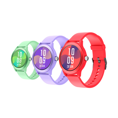 Ecrã tátil redondo