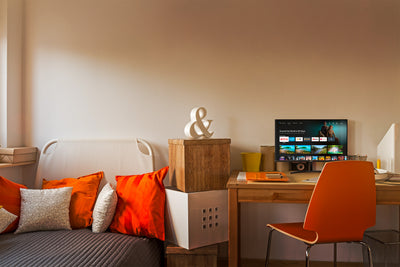 Ecrã confortável para longas horas de uso