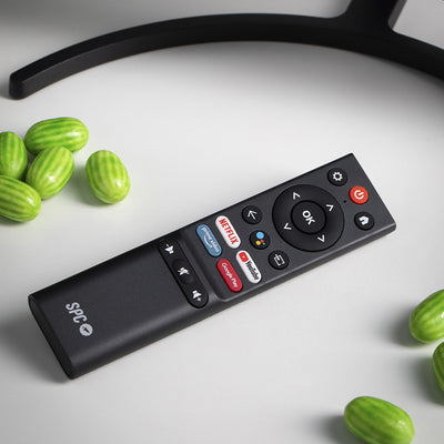 Contrôlez tout depuis la télécommande ou avec votre voix