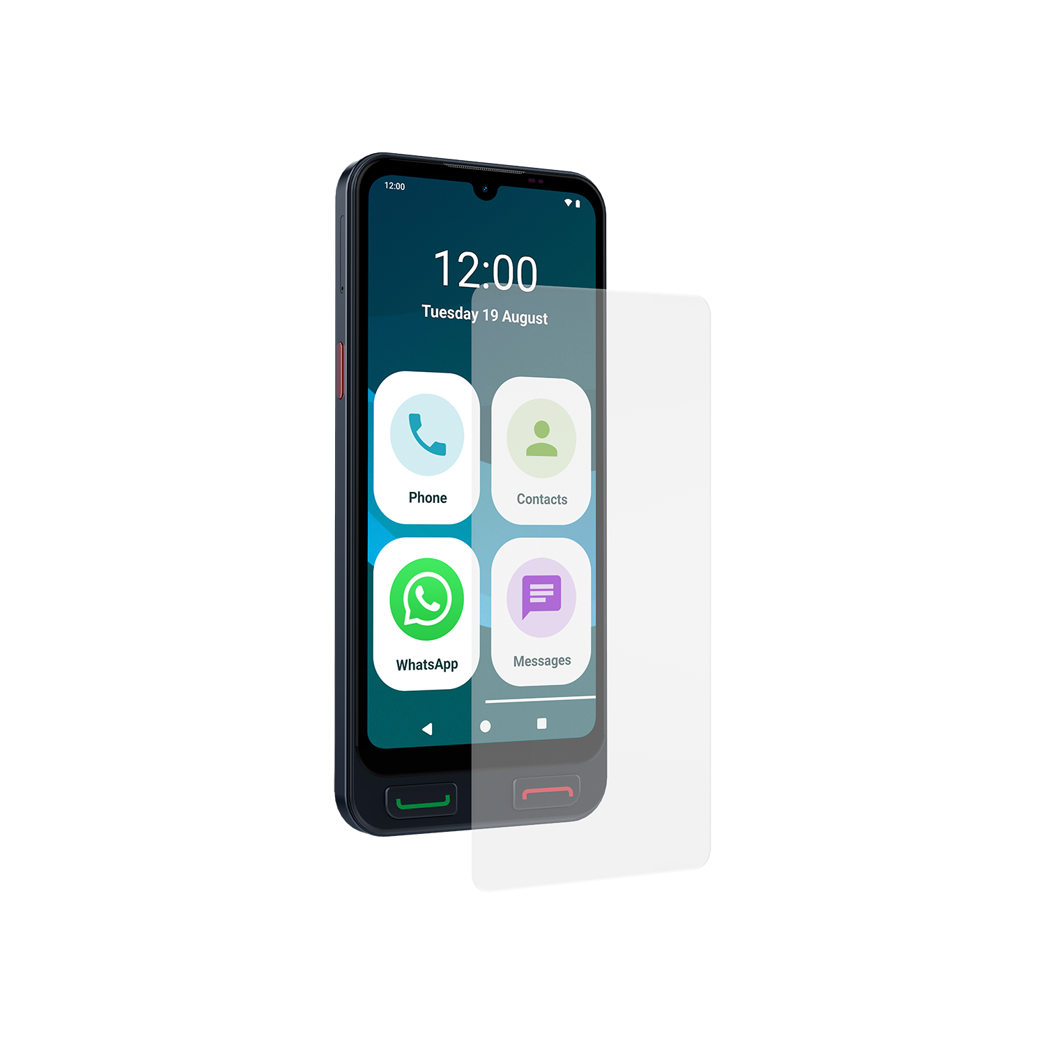 SPC 6,1" TEMPERED GLASS