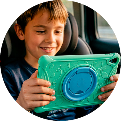 Incluye funda fácil de limpiar, con soporte