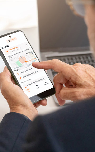 Compatível com a aplicação de gestão remota SPC Care