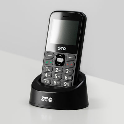 Always located and charged with its base