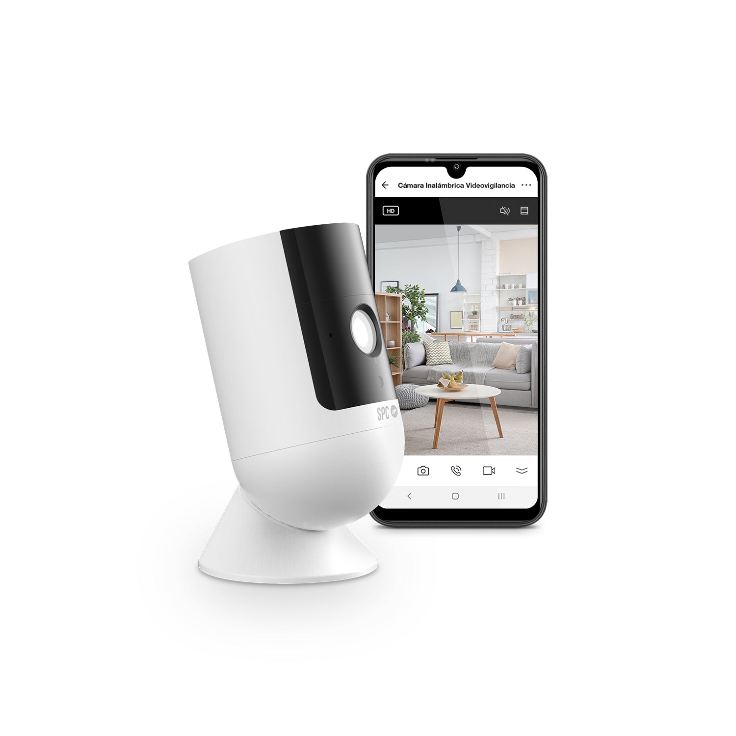 SPC Câmara Sem Fios de Videovigilância